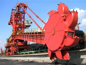 bucket wheel stacker and reclaimer specified gearbox